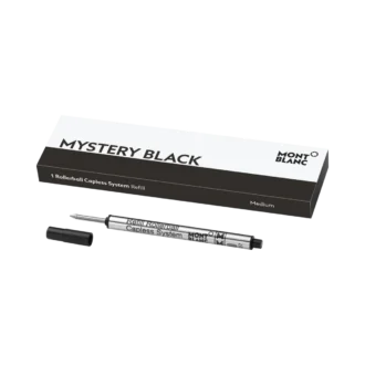 1 rezerve pentru rollerball fără capac, Mystery Black – mediu