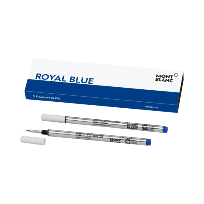 2 rezerve Fineliner, Royal Blue – Medium