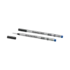 2 rezerve pentru rollerball, albastru regal – fin