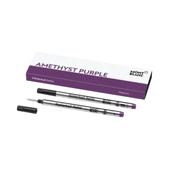 2 rezerve Rollerball, violet ametist – mediu