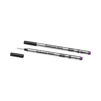 2 rezerve Rollerball, violet ametist – mediu
