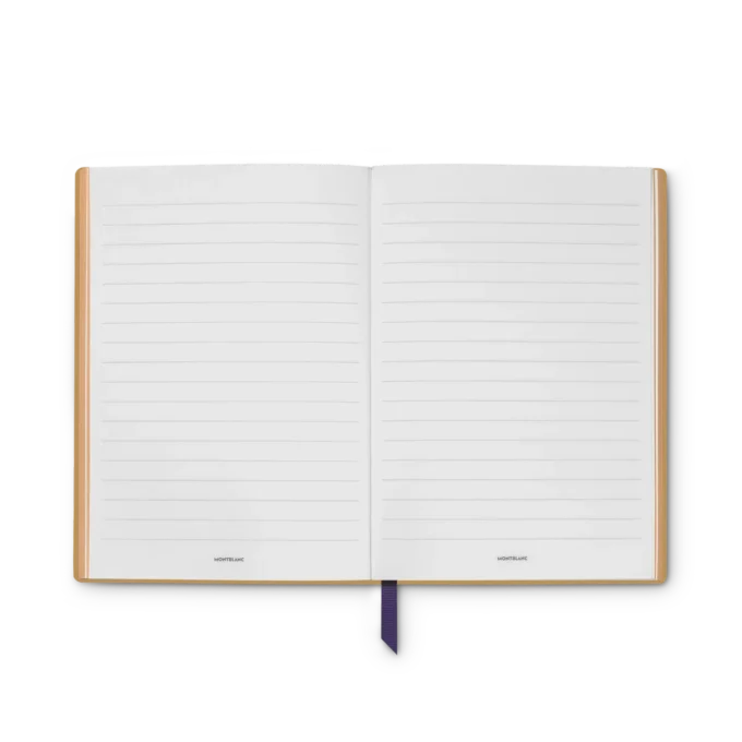 Caiet #146 mic, Masters of Art Homage to Gustav Klimt, culoare auriu – cu linii