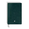 Caiet mic, piele Saffiano, verde britanic – pagini liniate