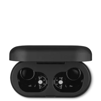 Carcasă de încărcare neagră pentru căștile intraauriculare Montblanc MTB 03