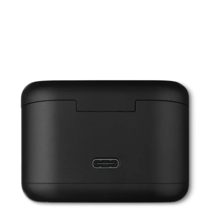 Carcasă de încărcare neagră pentru căștile intraauriculare Montblanc MTB 03