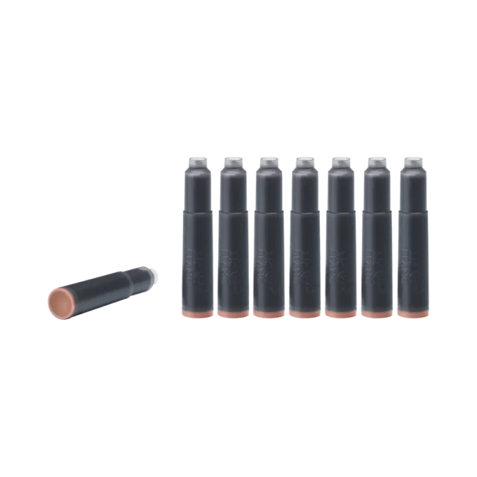 Cartușe de cerneală, maro caramel – pachet de 8 bucăți