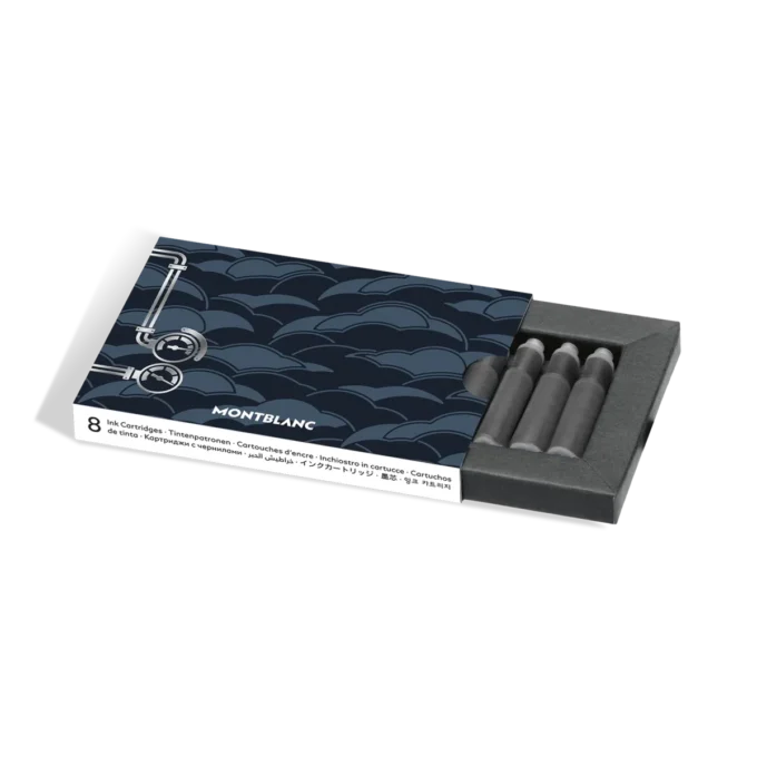 Cartușe de cerneală, Meisterstück Around the World in 80 Days, albastru – pachet de 8 bucăți