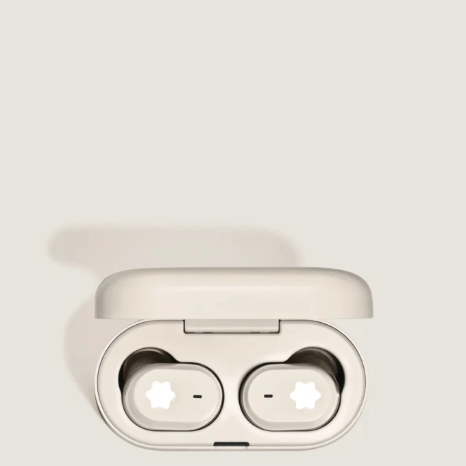 Căști intraauriculare Montblanc MTB 03 Culoare ivoriu