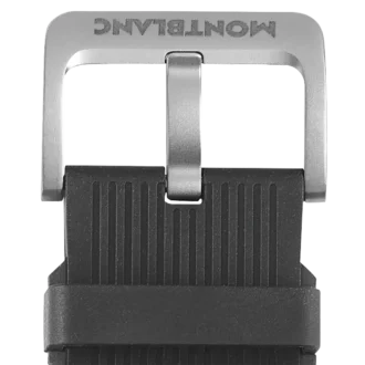 Curea din cauciuc negru cu dungi