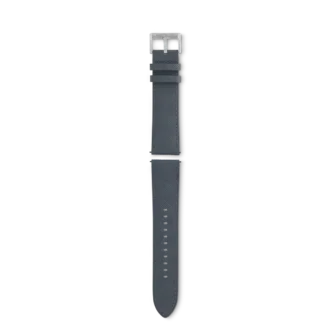 Curea gri din piele de vițel Montblanc Extreme 3.0 cu cataramă cu pin