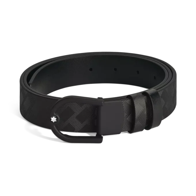 Curea reversibilă Horseshoe 30 mm din piele extremă