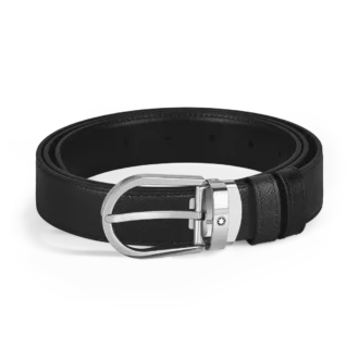 Curea reversibilă Horseshoe 30 mm din piele Sartorial