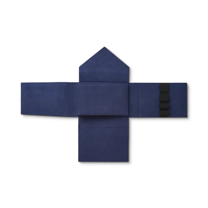 Cutie de colecție din piele pentru 8 instrumente de scris