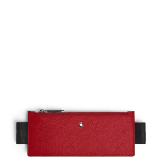 Husă pentru stilouri Sartorial 2 cu fermoar și bandă elastică