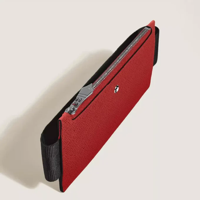 Husă pentru stilouri Sartorial 2 cu fermoar și bandă elastică