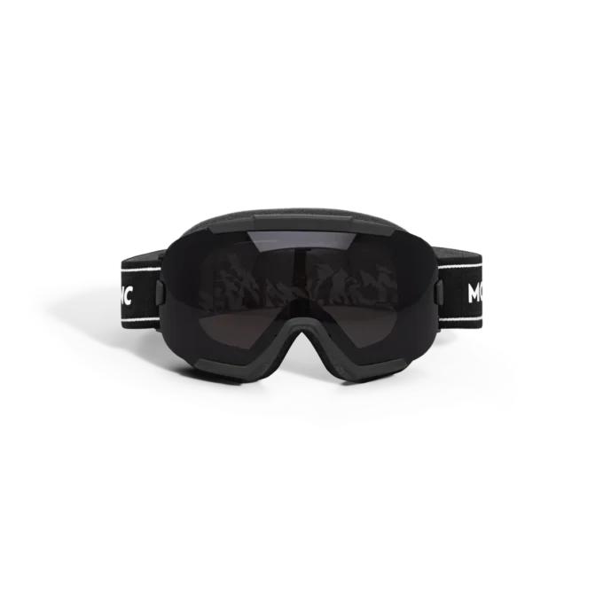 Mască de schi dreptunghiulară cu ramă injectată neagră