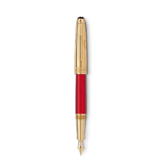 Meisterstück Solitaire Doué Red Hour Classique Fountain Pen F Ediție specială