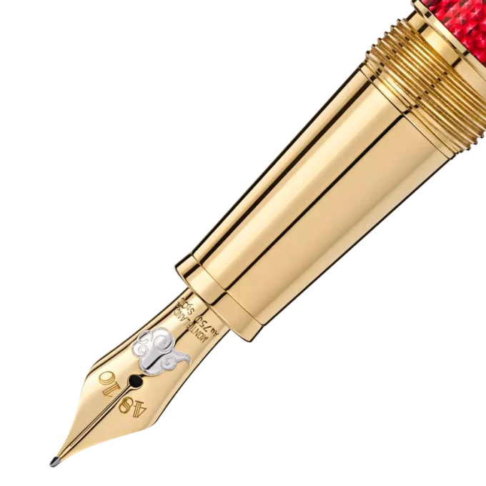 Meisterstück Solitaire Doué Red Hour Classique Fountain Pen F Ediție specială