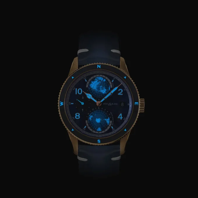 Montblanc 1858 Geosphere 0 Oxygen Ediție limitată – 1786 de bucăți