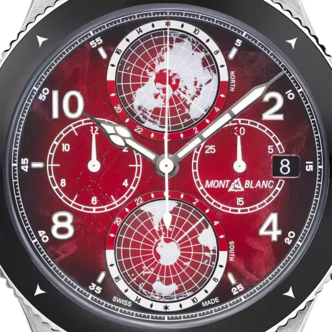 Montblanc 1858 Geosphere Chronograph 0 Oxygen Limited Edition – 290 de bucăți