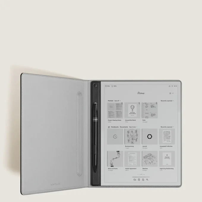 Montblanc Digital Paper Mystery Black