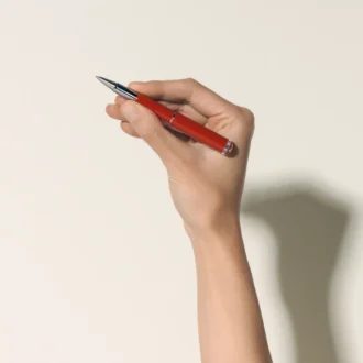 Montblanc Heritage Rouge et Noir „Baby” Ediție specială Rollerball de culoare coral