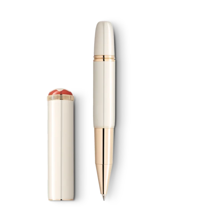 Montblanc Heritage Rouge et Noir „Baby” Ediție specială Rollerball de culoare ivoriu