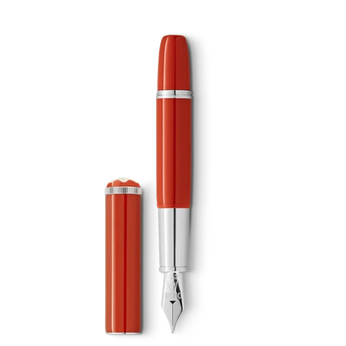 Montblanc Heritage Rouge et Noir „Baby” Ediție specială Stilou cu cerneală de culoare coral F