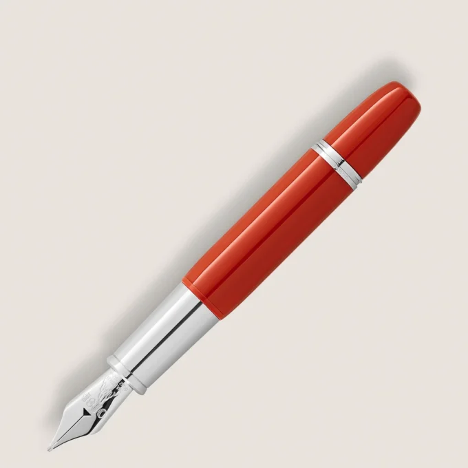 Montblanc Heritage Rouge et Noir „Baby” Ediție specială Stilou cu cerneală de culoare coral F