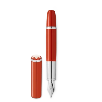 Montblanc Heritage Rouge et Noir „Baby” Ediție specială Stilou cu cerneală de culoare coral M
