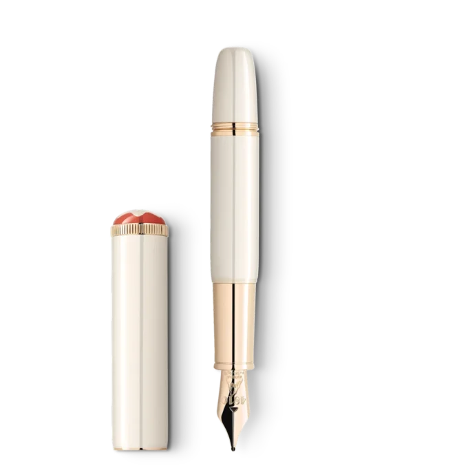 Montblanc Heritage Rouge et Noir „Baby” Ediție specială Stilou de culoare ivoriu F