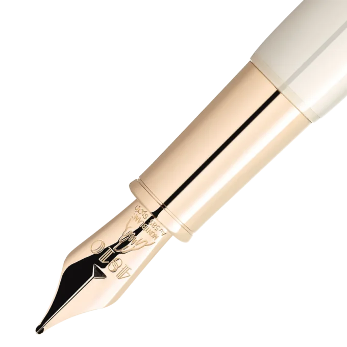 Montblanc Heritage Rouge et Noir „Baby” Ediție specială Stilou de culoare ivoriu F