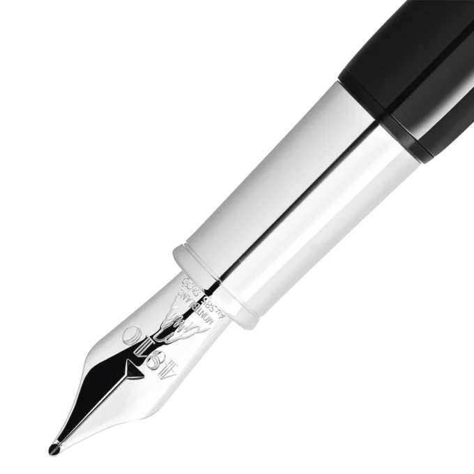 Montblanc Heritage Rouge et Noir „Baby” Ediție specială stilou negru F