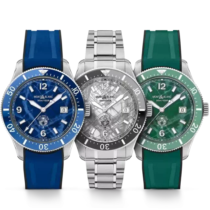 Montblanc Iced Sea Automatic Date Coffret Ediție limitată – 191 de bucăți