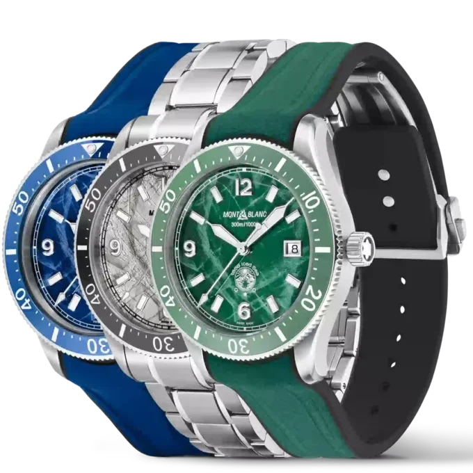 Montblanc Iced Sea Automatic Date Coffret Ediție limitată – 191 de bucăți