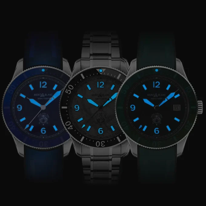 Montblanc Iced Sea Automatic Date Coffret Ediție limitată – 191 de bucăți