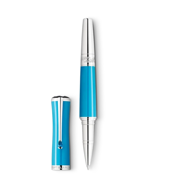 Montblanc Maria Callas Ediție specială Rollerball de culoare turcoaz