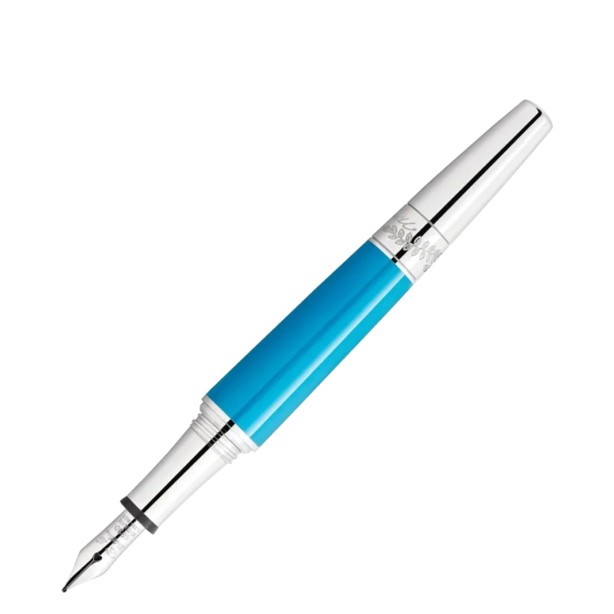 Montblanc Maria Callas Special Edition Turquoise-Coloured Fountain Pen Montblanc Maria Callas Special Edition Turquoise-Coloured Fountain Pen