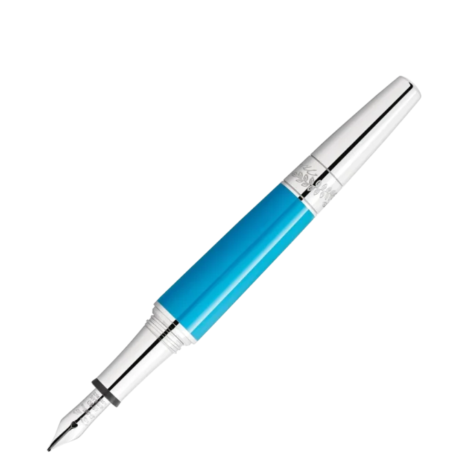Montblanc Maria Callas Special Edition Turquoise-Coloured Fountain Pen Montblanc Maria Callas Special Edition Turquoise-Coloured Fountain Pen