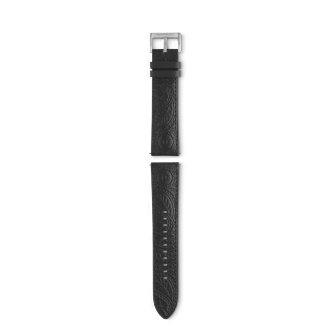 În jurul lumii în 80 de zile Ediția 2 – Curea din piele de vițel cu cataramă gri