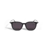 Ochelari de soare cu ramă dreptunghiulară din acetat negru