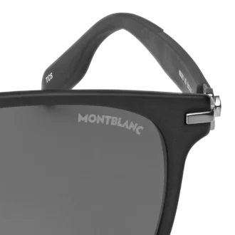 Ochelari de soare cu rame din acetat negru