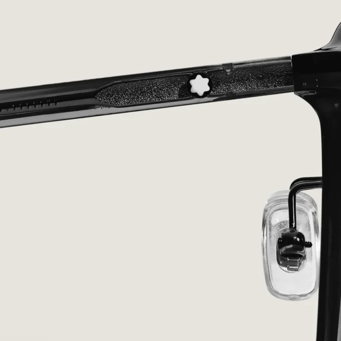 Ochelari de soare ovali cu ramă din acetat negru