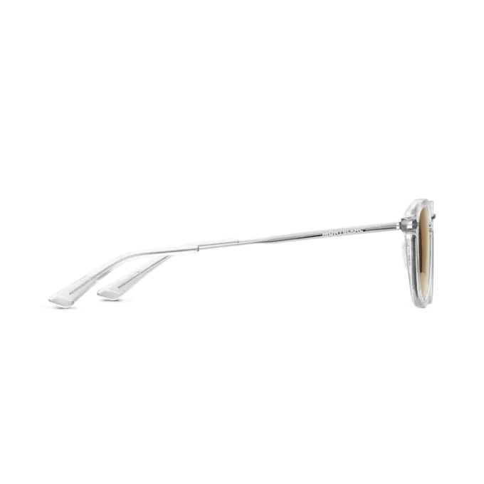 Ochelari de soare rotunzi cu ramă injectată de culoare gri