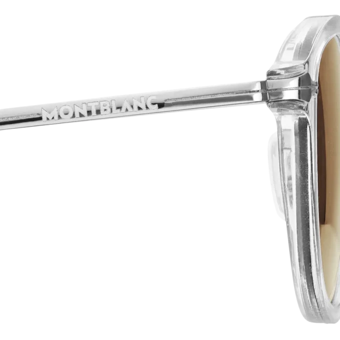 Ochelari de soare rotunzi cu ramă injectată de culoare gri