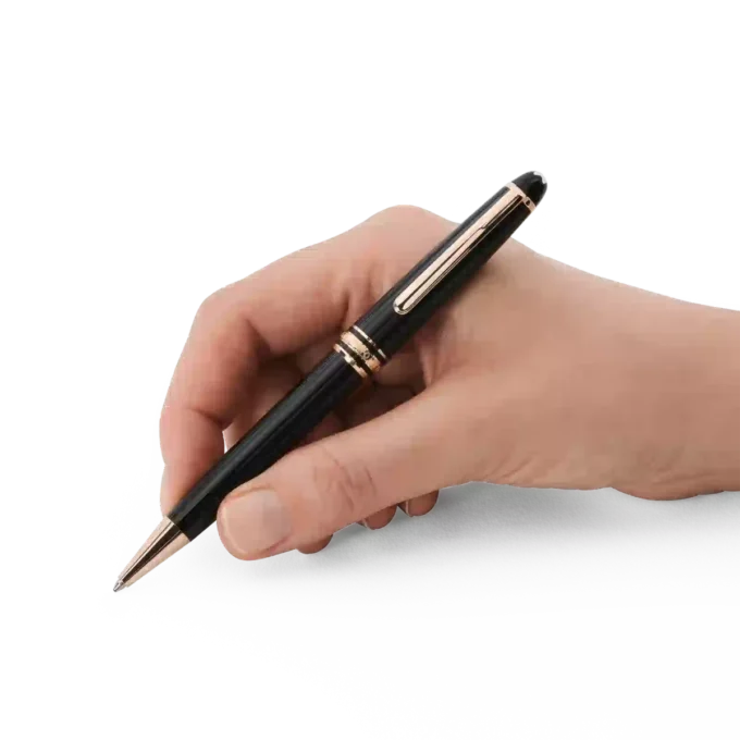 Pix Meisterstück Classique placat cu aur roz