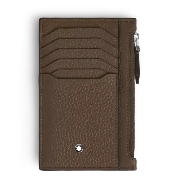 Portcard din piele cu fermoar 8cc