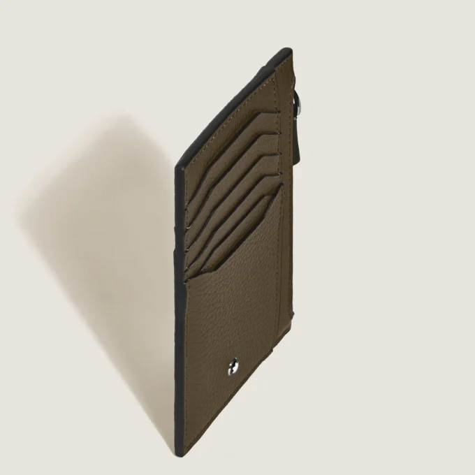 Portcard din piele cu fermoar 8cc