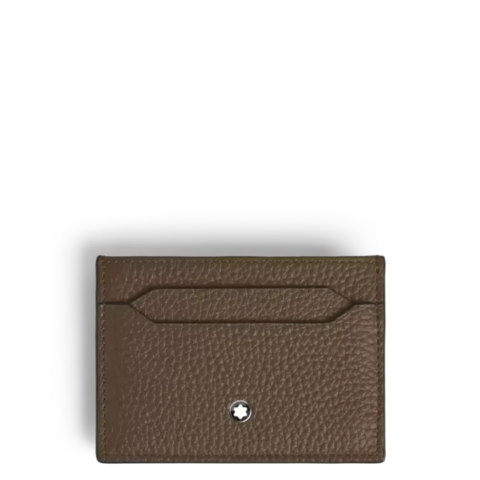 Portcard din piele cu textură 5cc