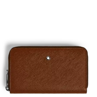 Portofel mediu Sartorial 12cc cu fermoar